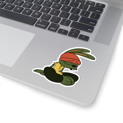 Lazy Rabbit Sticker